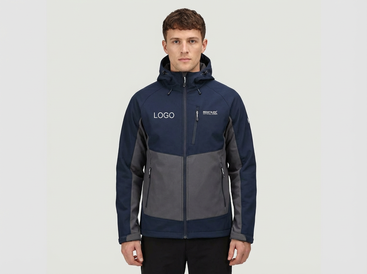 Regatta softshell jacket with embroidered logo (1)